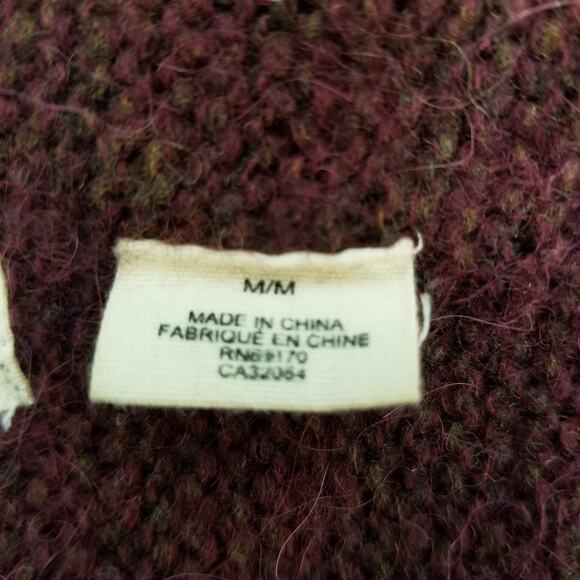 Sleeping On Snow Anthropologie Cozy Times Two Cardigan Sweater Alpaca Layered M - Picture 5 of 8